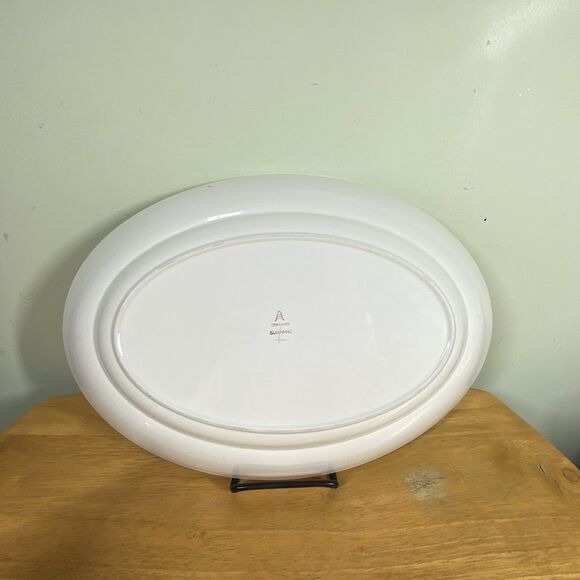 Aluminia 15-inch Serving Plater Susanne Confetti Design Royal Copenhagen Denmark - Picture 4 of 7